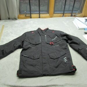 Taichi Jacket Mens Medium Black Waterproof Insulated Armored Riding Motorcycle